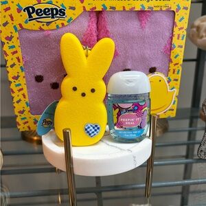 Bath & Body Works Peeps Shea Lounge Socks & Peeps PicketBac Holder & BAC NWT